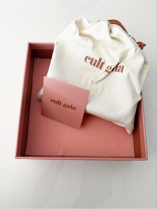 NEW Cult Gaia Dulce Belt Gold
Hammered Metal Waist Chain MSRP $398 main image 4